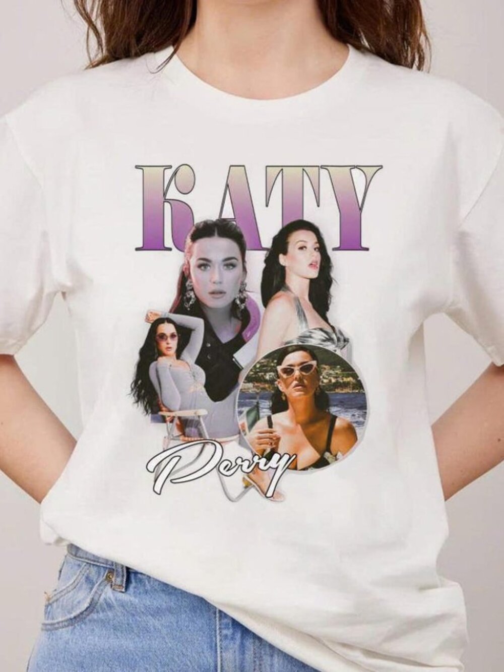 Katy Perry Concert Shirt, 90s Style Fan Shirt